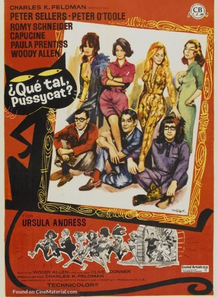 دانلود صوت دوبله فیلم What’s New Pussycat? 1965
