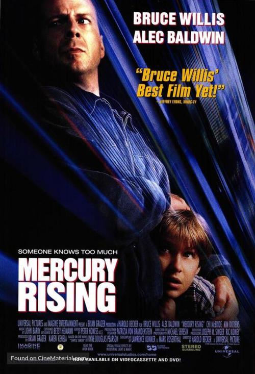 دانلود صوت دوبله فیلم Mercury Rising 1998