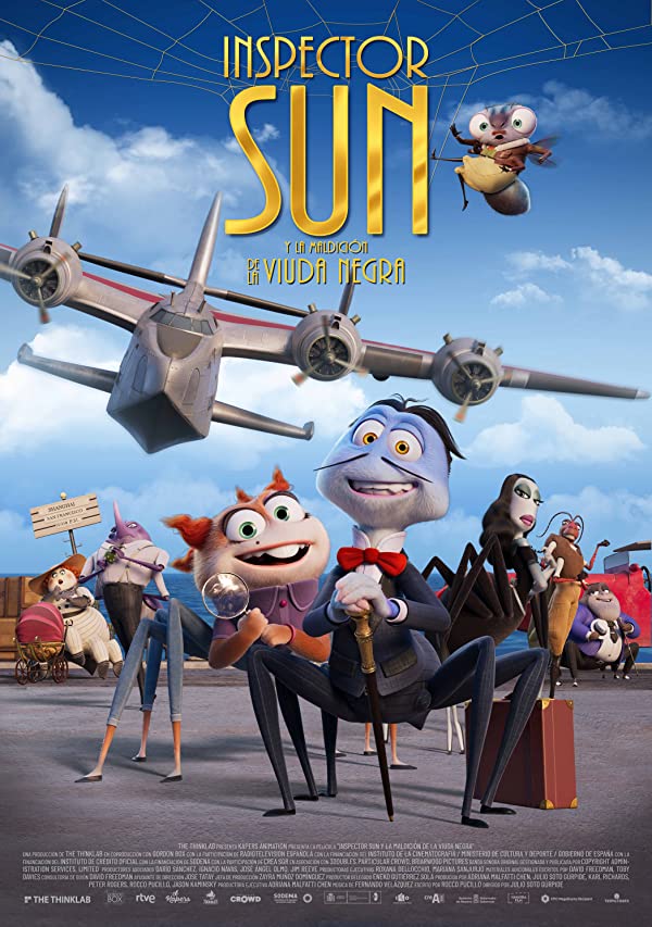 دانلود صوت دوبله انیمیشن Inspector Sun and the Curse of the Black Widow دانلود صوت دوبله انیمیشن Inspector Sun and the Curse of the Black Widow
