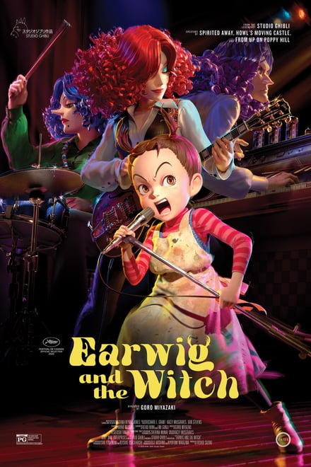 دانلود صوت دوبله فیلم Earwig and the Witch 2021