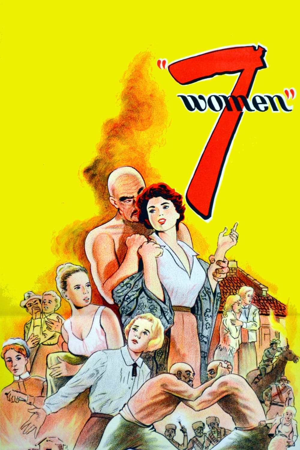 دانلود صوت دوبله فیلم 7 Women