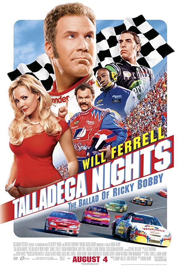دانلود صوت دوبله فیلم Talladega Nights: The Ballad of Ricky Bobby