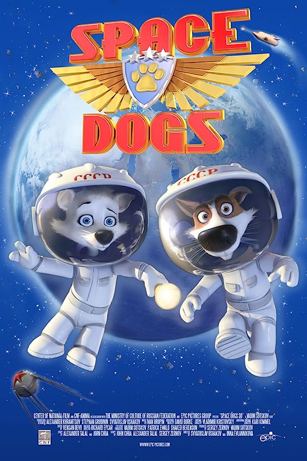 دانلود صوت دوبله انیمیشن Space Dogs