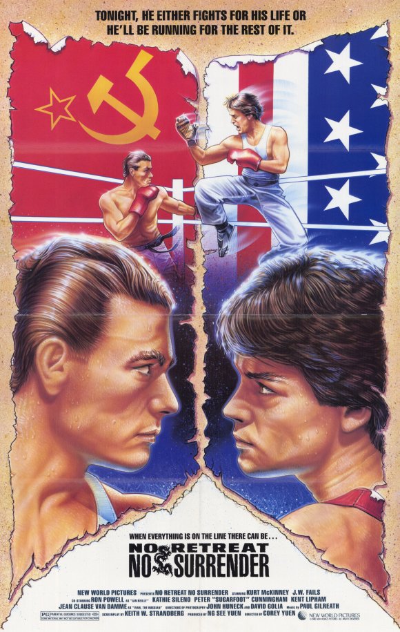 دانلود صوت دوبله فیلم No Retreat, No Surrender 1986
