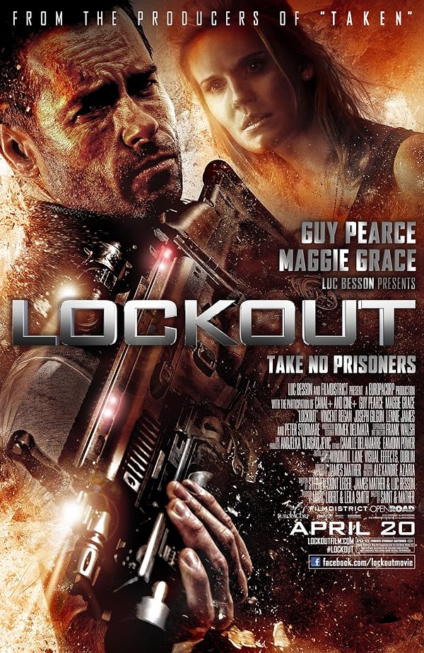 دانلود صوت دوبله فیلم Lockout