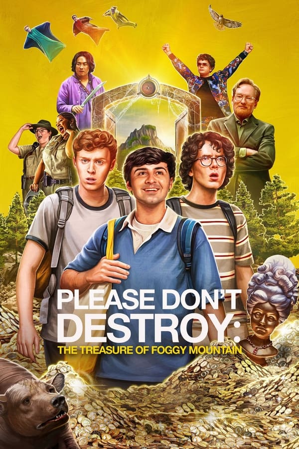 دانلود صوت دوبله فیلم Please Don’t Destroy: The Treasure of Foggy Mountain
