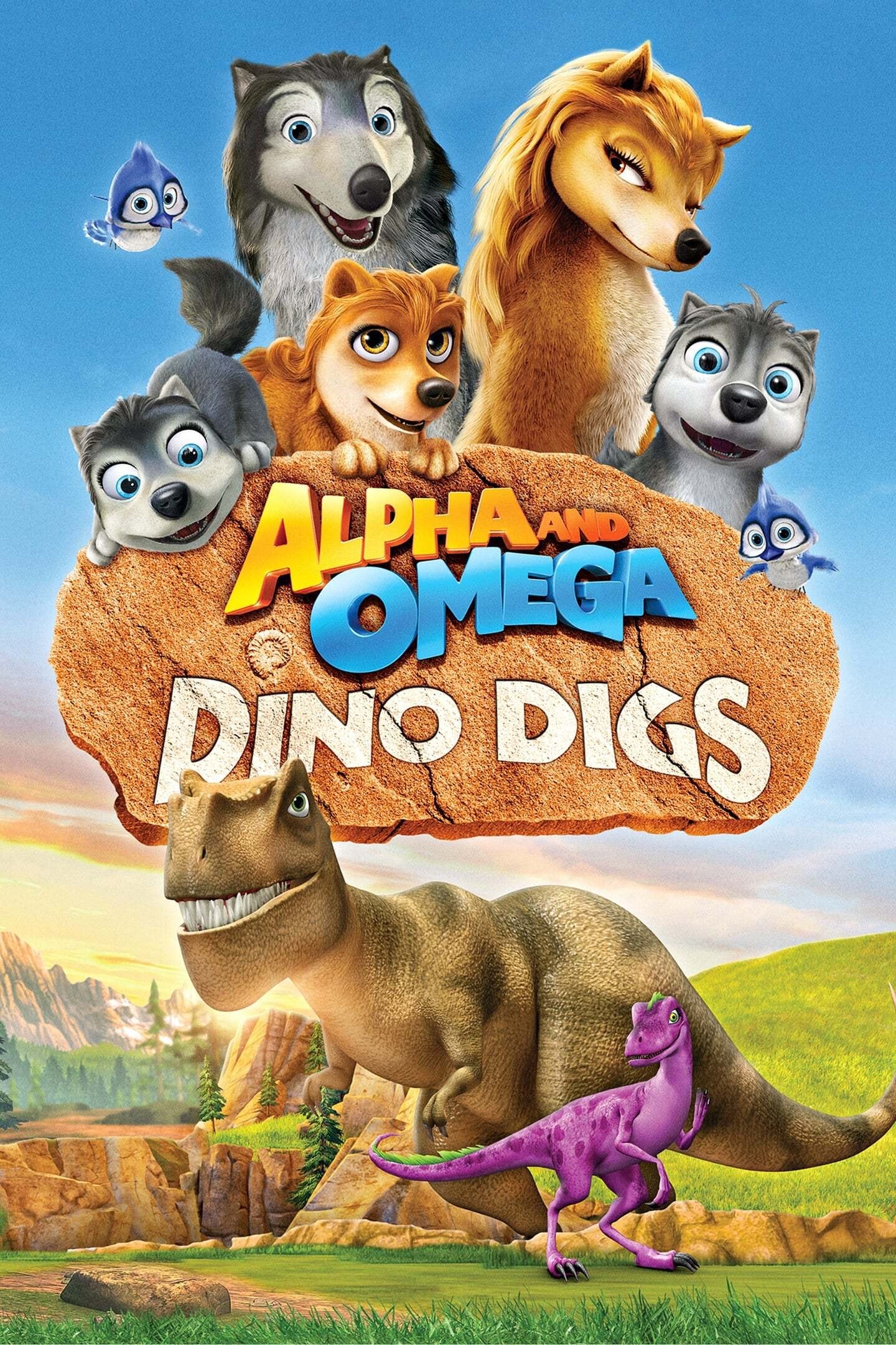 دانلود صوت دوبله انیمیشن Alpha and Omega 6: Dino Digs