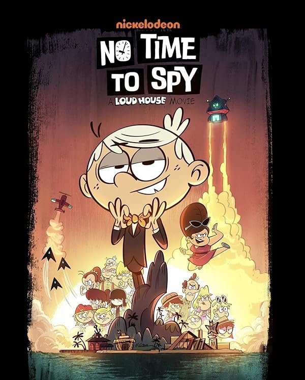 دانلود صوت دوبله فیلم No Time to Spy: A Loud House Movie