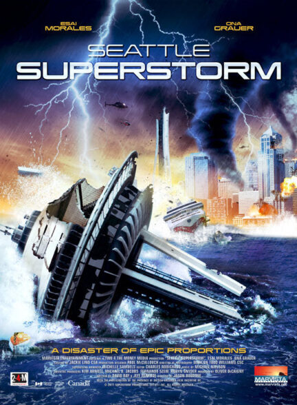 دانلود صوت دوبله فیلم Seattle Superstorm