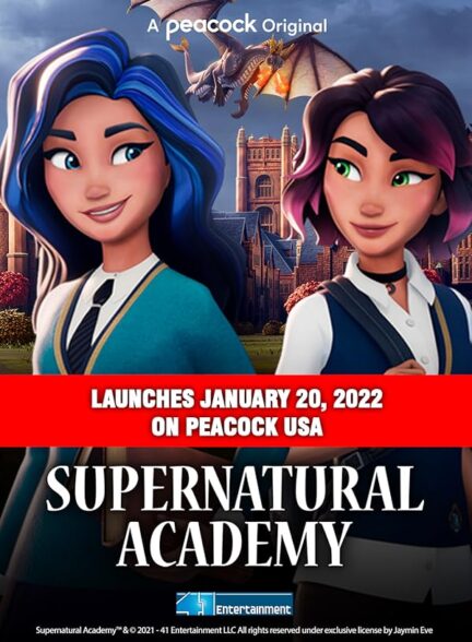 دانلود صوت دوبله سریال Supernatural Academy
