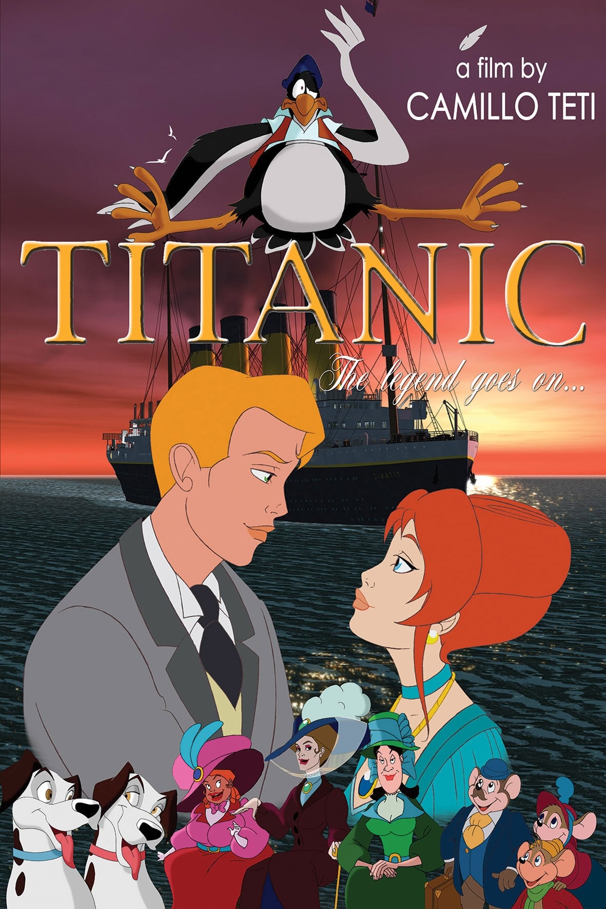 دانلود صوت دوبله فیلم Titanic: The Legend Goes On…