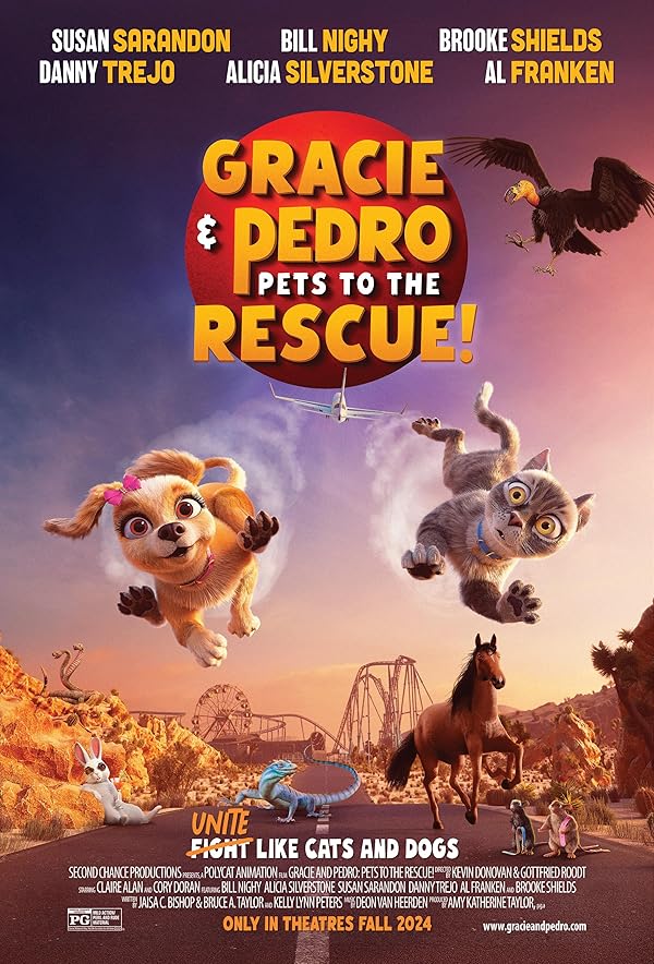 دانلود صوت دوبله فیلم Gracie and Pedro: Pets to the Rescue