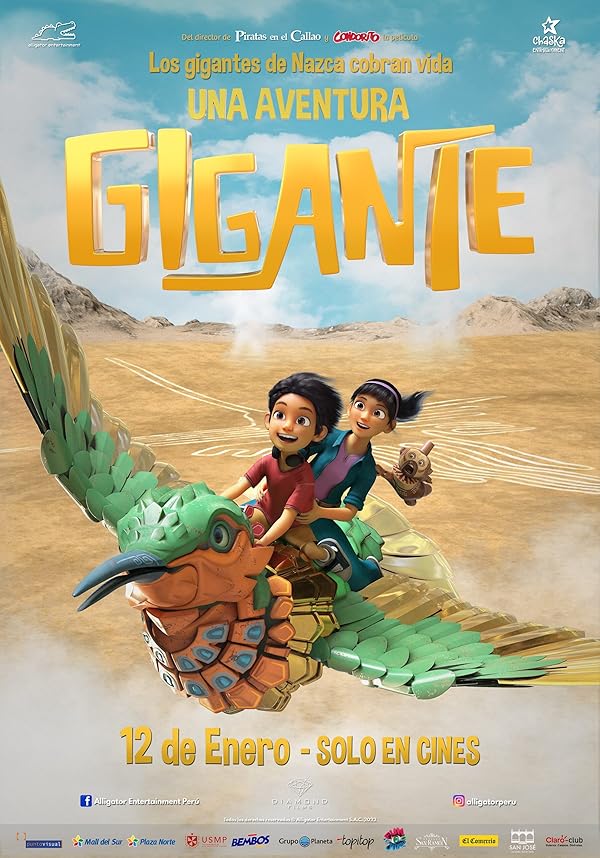 دانلود صوت دوبله فیلم Una Aventura Gigante