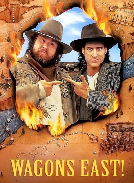 دانلود صوت دوبله فیلم Wagons East