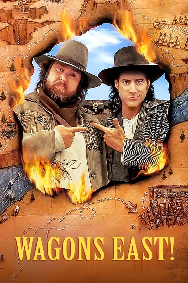 دانلود صوت دوبله فیلم Wagons East