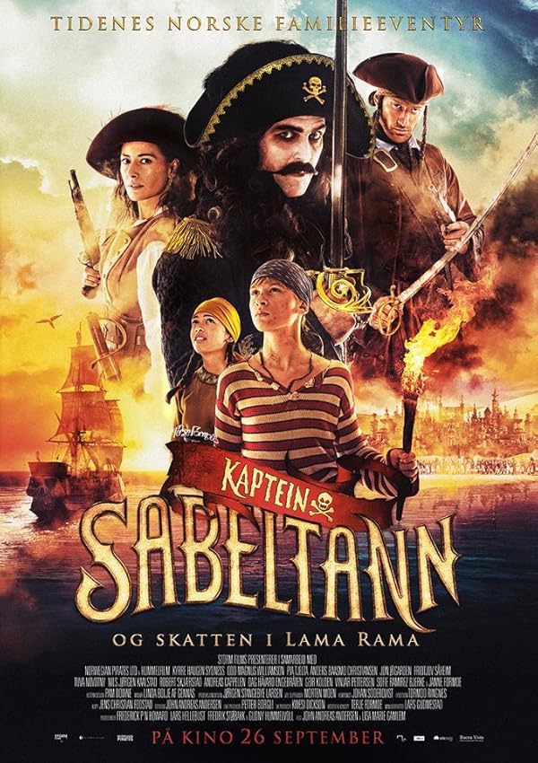 دانلود صوت دوبله فیلم Captain Sabertooth and the Treasure of Lama Rama
