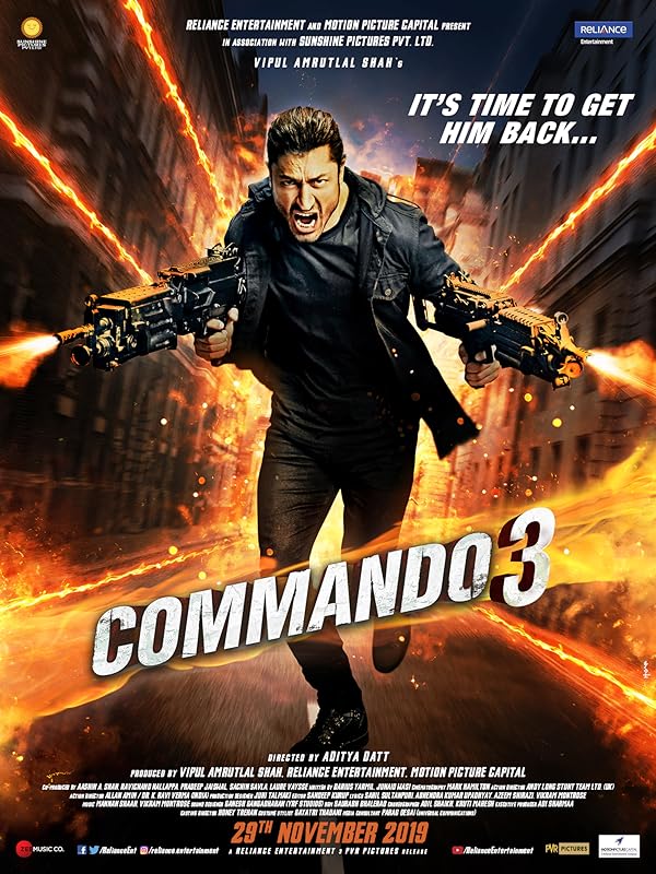 دانلود صوت دوبله فیلم Commando 3 2019