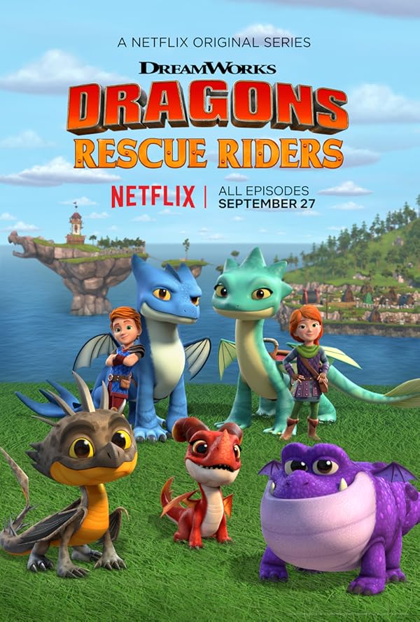 دانلود صوت دوبله سریال Dragons: Rescue Riders