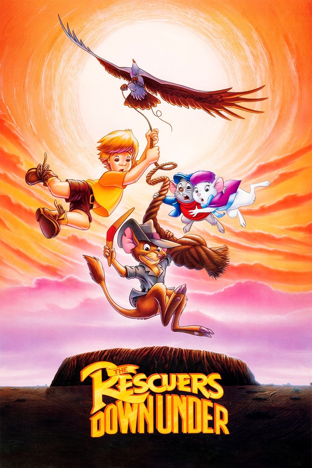 دانلود صوت دوبله انیمیشن The Rescuers Down Under