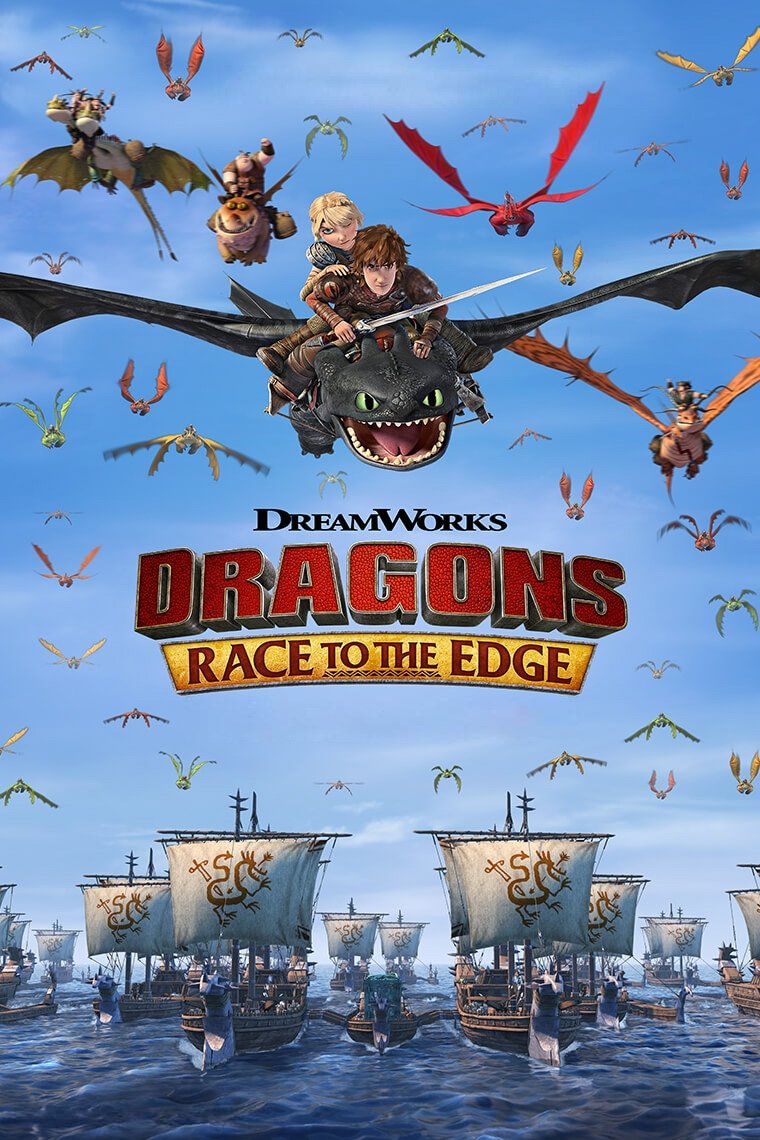 دانلود صوت دوبله سریال Dragons: Race to the Edge