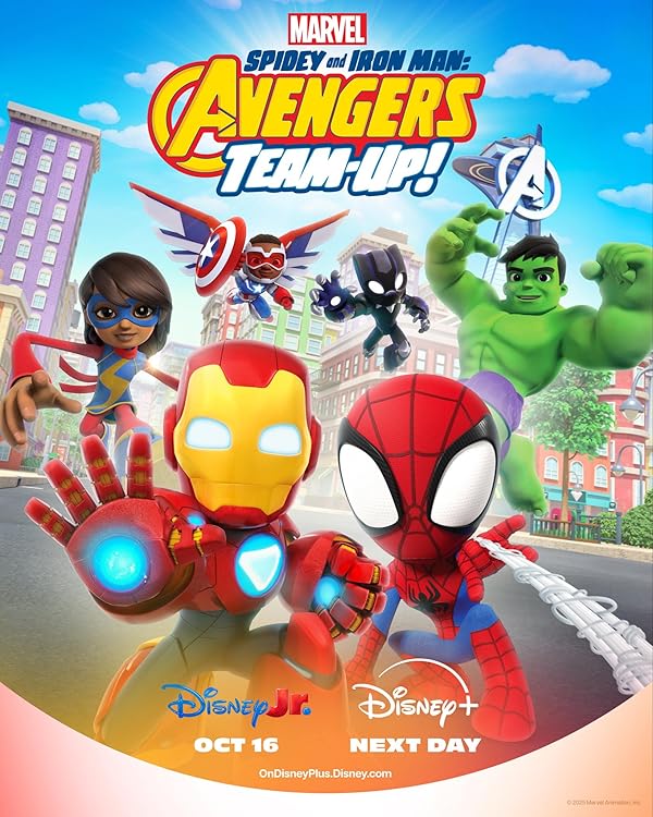 دانلود صوت دوبله انیمیشن Marvel’s Spidey and Iron Man: Avengers Team Up!